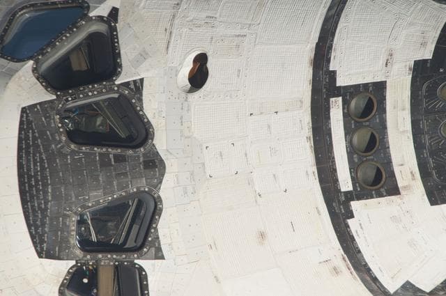 NASA image: Mapping Sequence performed during the STS-135 R-Bar Pitch Maneuver  