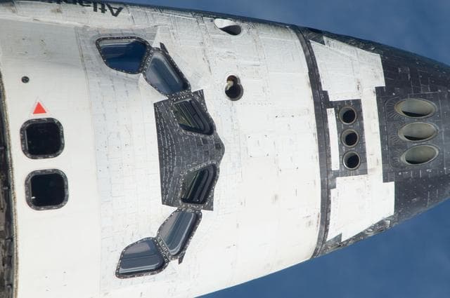 NASA image: Mapping Sequence performed during the STS-135 R-Bar Pitch Maneuver  