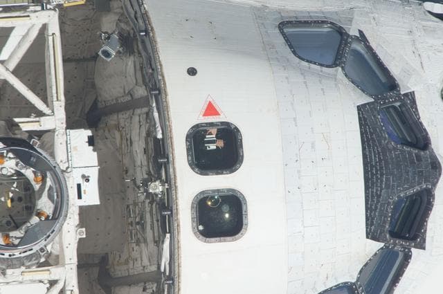 NASA image: Mapping Sequence performed during the STS-135 R-Bar Pitch Maneuver  