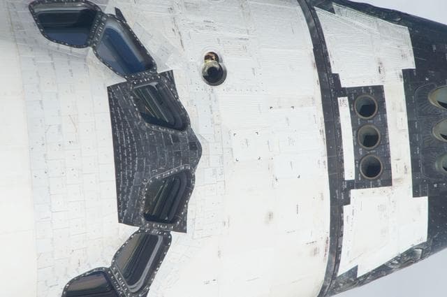 NASA image: Mapping Sequence performed during the STS-135 R-Bar Pitch Maneuver  