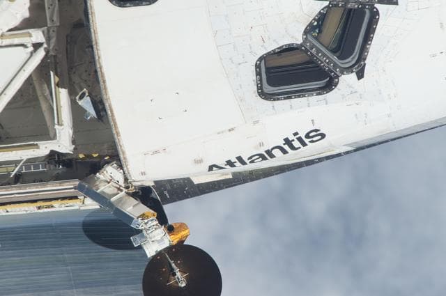 NASA image: Mapping Sequence performed during the STS-135 R-Bar Pitch Maneuver  