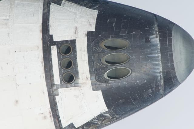 NASA image: Mapping Sequence performed during the STS-135 R-Bar Pitch Maneuver  