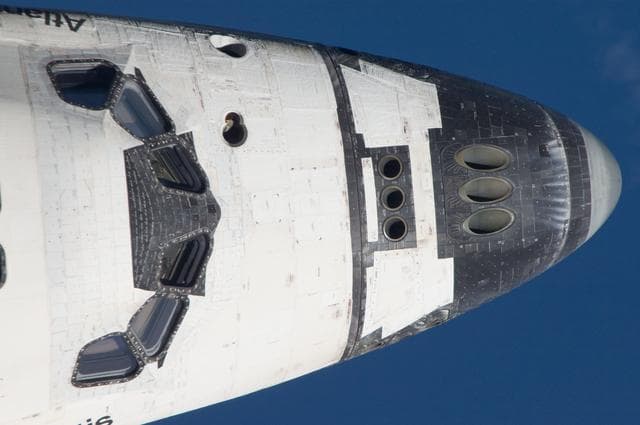 NASA image: Mapping Sequence performed during the STS-135 R-Bar Pitch Maneuver  