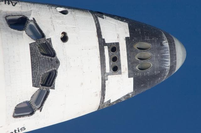 NASA image: Mapping Sequence performed during the STS-135 R-Bar Pitch Maneuver  