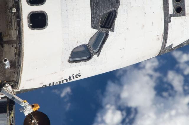 NASA image: Mapping Sequence performed during the STS-135 R-Bar Pitch Maneuver  