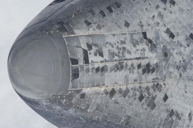 NASA image: Mapping Sequence performed during the STS-135 R-Bar Pitch Maneuver  