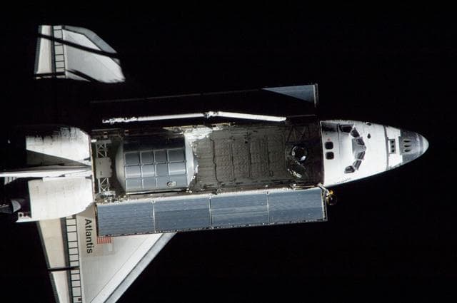 NASA image: Mapping Sequence performed during the STS-135 R-Bar Pitch Maneuver  