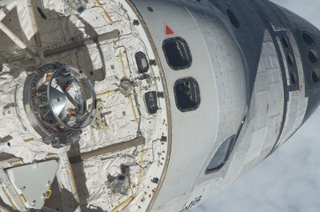 NASA image: Mapping Sequence performed during the STS-135 R-Bar Pitch Maneuver  