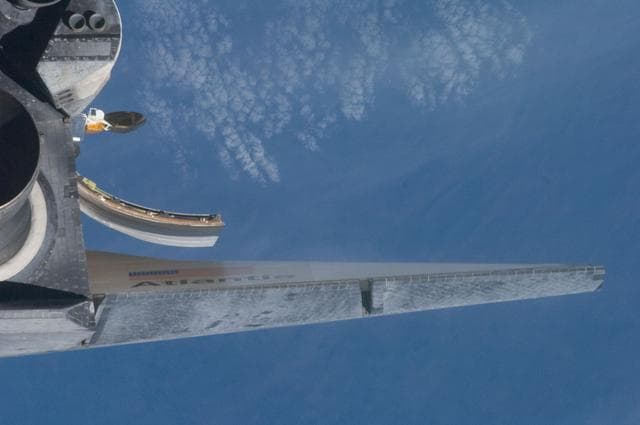 NASA image: Mapping Sequence performed during the STS-135 R-Bar Pitch Maneuver