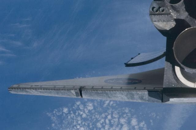 NASA image: Mapping Sequence performed during the STS-135 R-Bar Pitch Maneuver