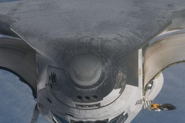NASA image: Mapping Sequence performed during the STS-135 R-Bar Pitch Maneuver