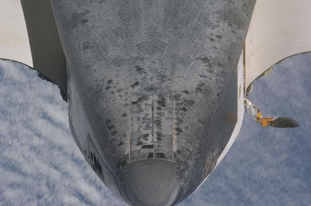 NASA image: Mapping Sequence performed during the STS-135 R-Bar Pitch Maneuver