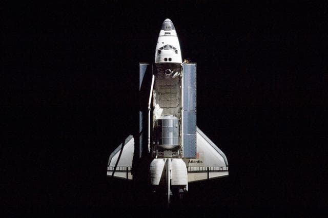 NASA image: Mapping Sequence performed during the STS-135 R-Bar Pitch Maneuver