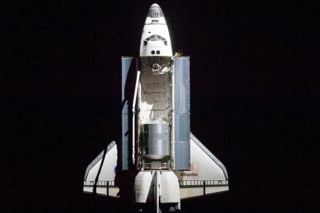 NASA image: Mapping Sequence performed during the STS-135 R-Bar Pitch Maneuver