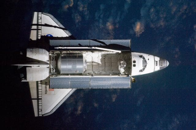 NASA image: Mapping Sequence performed during the STS-135 R-Bar Pitch Maneuver
