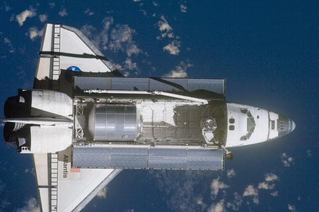 NASA image: Mapping Sequence performed during the STS-135 R-Bar Pitch Maneuver