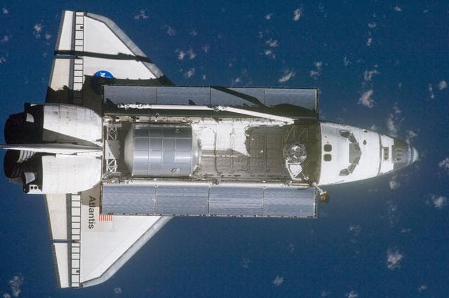 NASA image: Mapping Sequence performed during the STS-135 R-Bar Pitch Maneuver