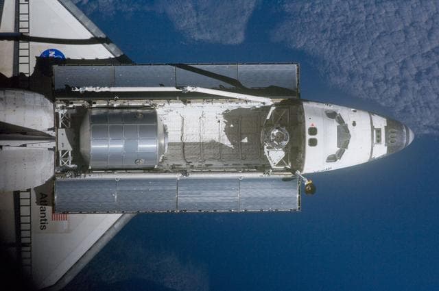 NASA image: Mapping Sequence performed during the STS-135 R-Bar Pitch Maneuver