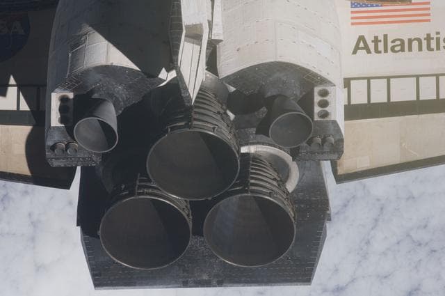 NASA image: Mapping Sequence performed during the STS-135 R-Bar Pitch Maneuver