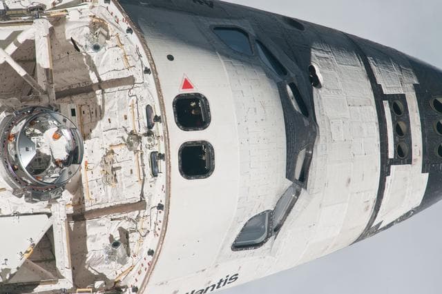 NASA image: Mapping Sequence performed during the STS-135 R-Bar Pitch Maneuver