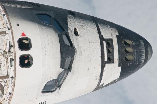 NASA image: Mapping Sequence performed during the STS-135 R-Bar Pitch Maneuver