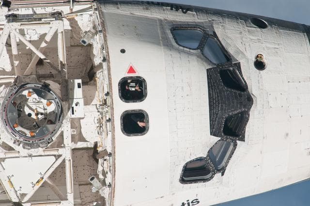 NASA image: Mapping Sequence performed during the STS-135 R-Bar Pitch Maneuver
