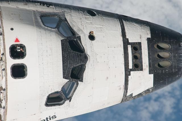 NASA image: Mapping Sequence performed during the STS-135 R-Bar Pitch Maneuver