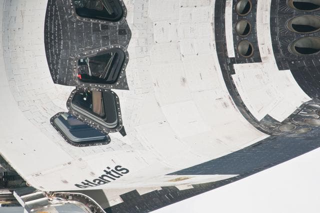 NASA image: Mapping Sequence performed during the STS-135 R-Bar Pitch Maneuver