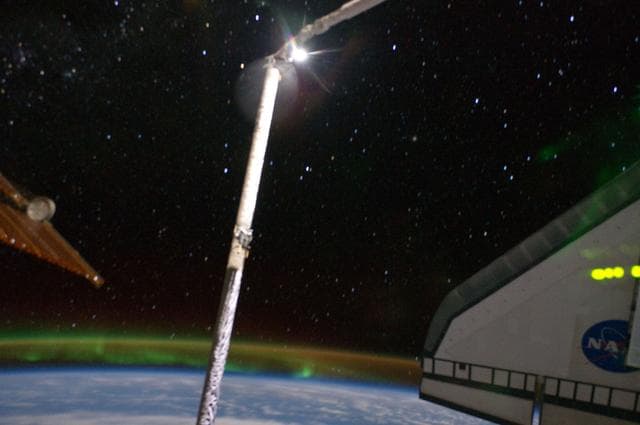 NASA image: View of SRMS