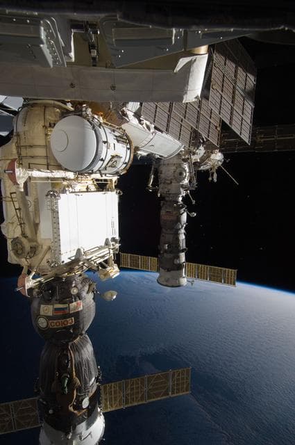 NASA image: View of ISS taken during EVA 29