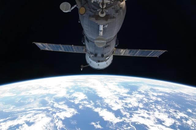 NASA image: Soyuz docked to ISS