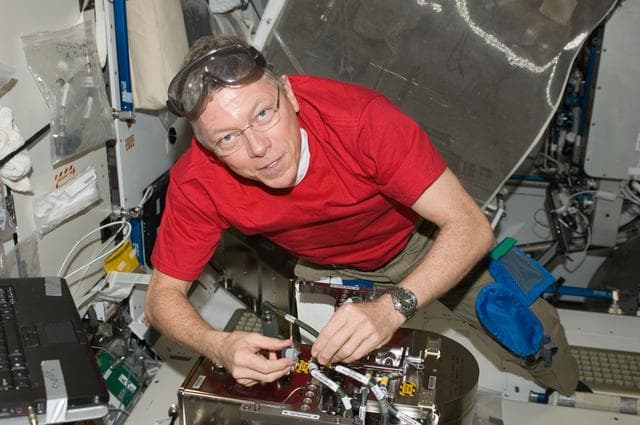 NASA image: Fossum with WRS