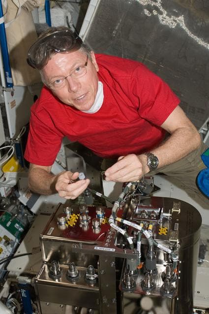 NASA image: Fossum with WRS