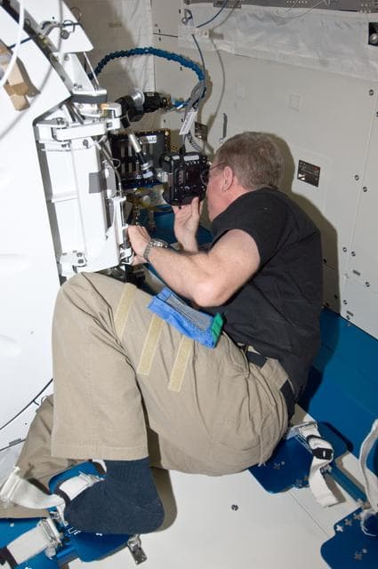 NASA image: BCAT5 Video Setup In JEM