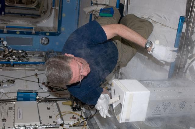 NASA image: 2nd NUTRITION w/Repository collection period