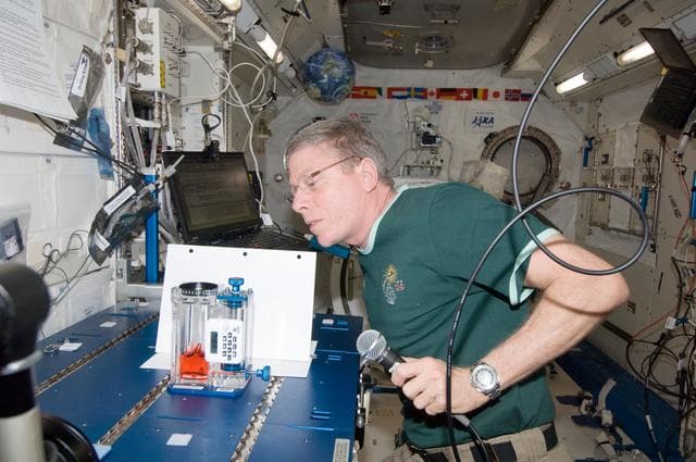 NASA image: CFE (Capillary Flow Experiments)