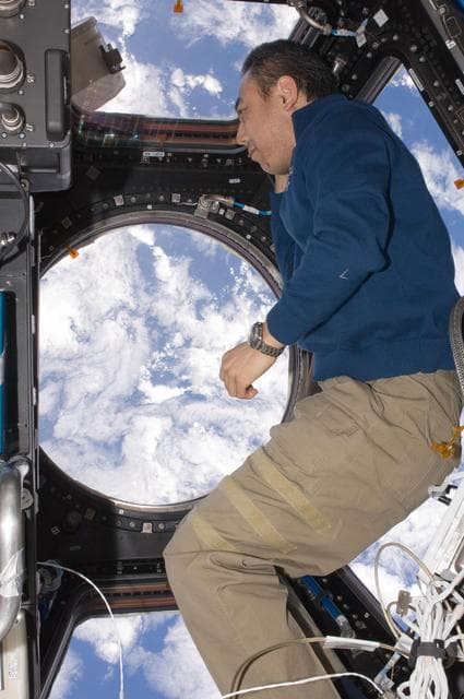 NASA image: Furukawa in Cupola