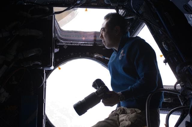 NASA image: Furukawa in Cupola