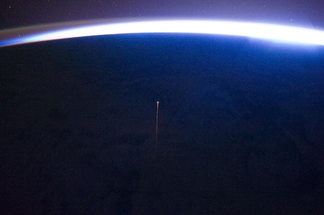 NASA image: Progress 42 re-entry