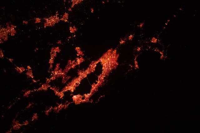 NASA image: Infrared (IR) Earth Observations taken by Expedition 30 crewmember