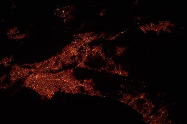 NASA image: Infrared (IR) Earth Observations taken by Expedition 30 crewmember
