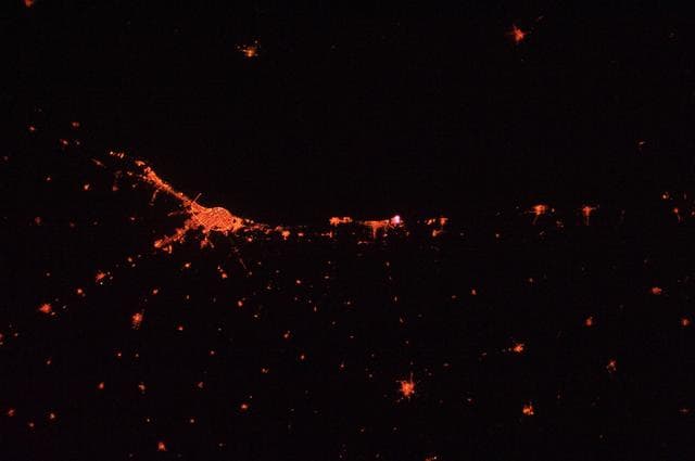 NASA image: Infrared Red (IR) Earth Observations taken by Expedition 30 crewmember