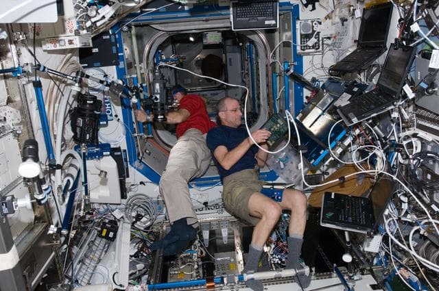 NASA image: Pettit performs the EPIC Card Testing and X2R10 Software Transition