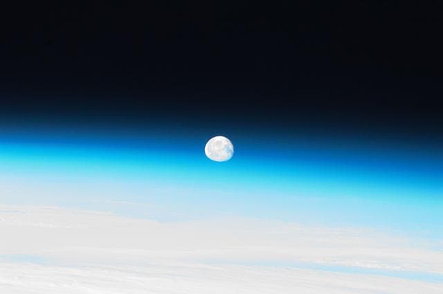NASA image: Lunar Observations taken by Expedition 30 crewmember