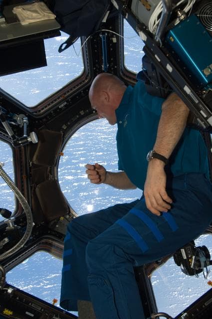 NASA image: Kuipers in the Cupola Module