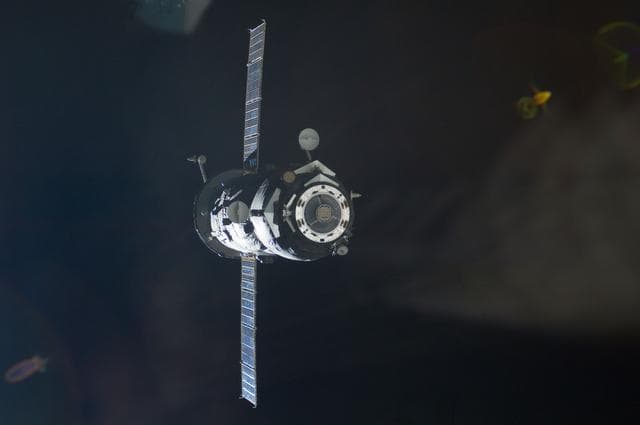 NASA image: Progress 45P Spacecraft undocks from the ISS