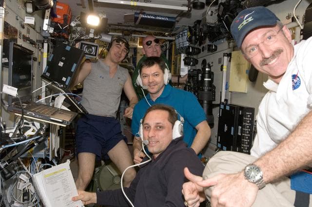NASA image: After Progress Resupply Vehicle Docking