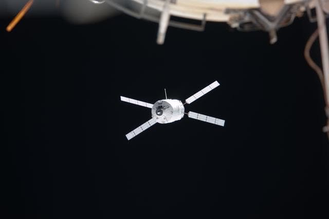 NASA image: ESA Edoardo Amaldi ATV-3 approaches the ISS