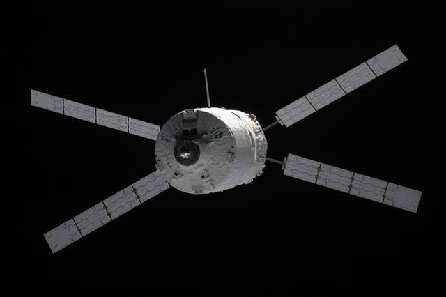NASA image: ESA Edoardo Amaldi ATV-3 approaches the ISS