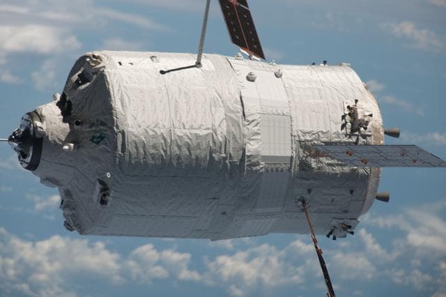 NASA image: ESA Edoardo Amaldi ATV-3 approaches the ISS